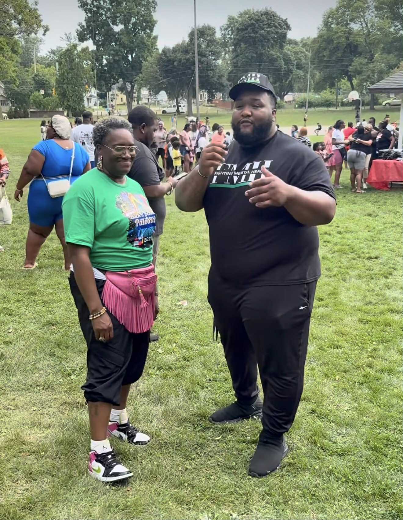 Andre at Community Event